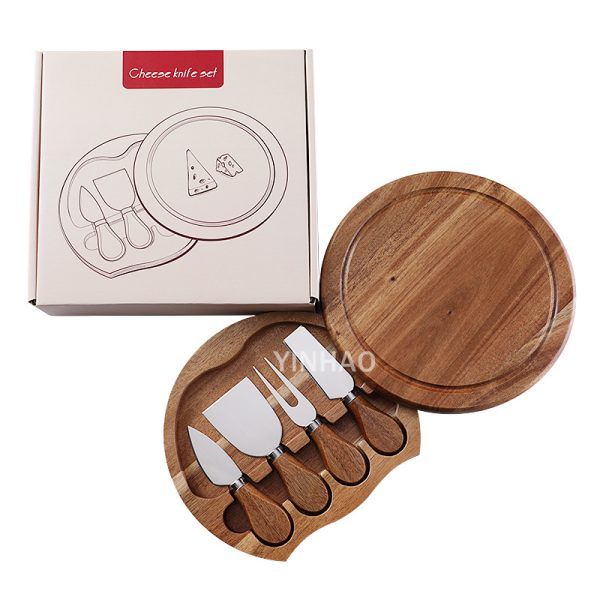 4-Piece Cheese Board Set for Gifting — product image 1