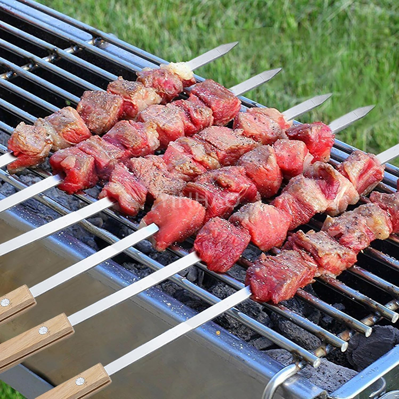 23 Inch BBQ Skewers with Wooden Handles — product detail 3 | YinHao Houseware