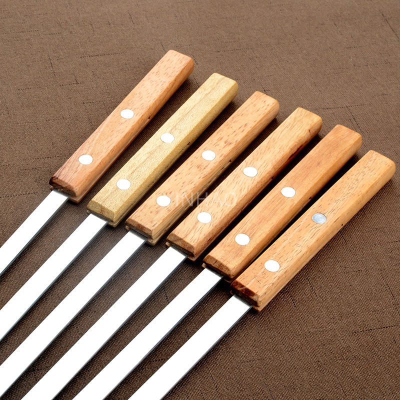 23 Inch BBQ Skewers with Wooden Handles — product detail 4 | YinHao Houseware