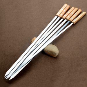 23 Inch BBQ Skewers with Wooden Handles | YinHao Houseware