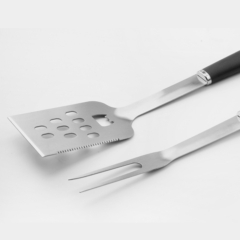 6-Piece Heavy-Duty Stainless Steel BBQ Tool Set for Camping — product detail 4 | YinHao Houseware