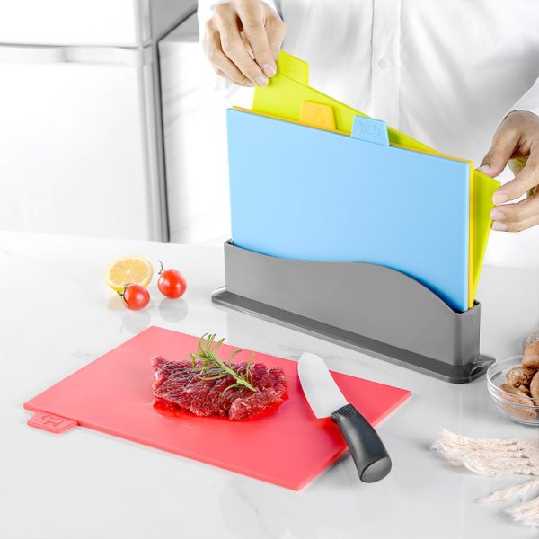 4-Piece Cutting Board Set for Home Kitchen — product image 3