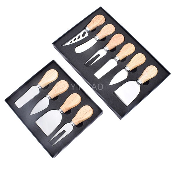 6-Piece Cheese Knife Set for Gifting — product image 1