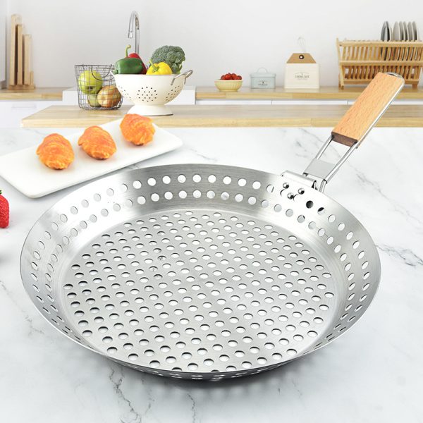 Grill Baskets with Wooden Handles — product image 1