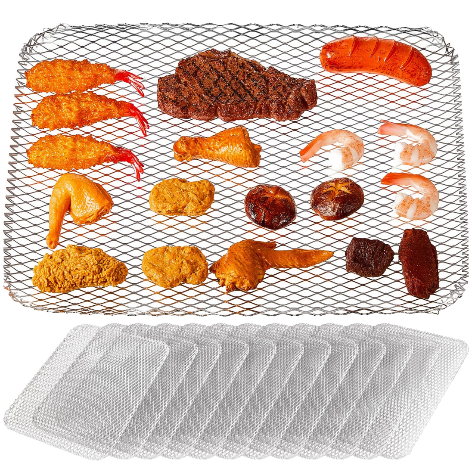 10-Piece Grill Mats for Camping | YinHao Houseware
