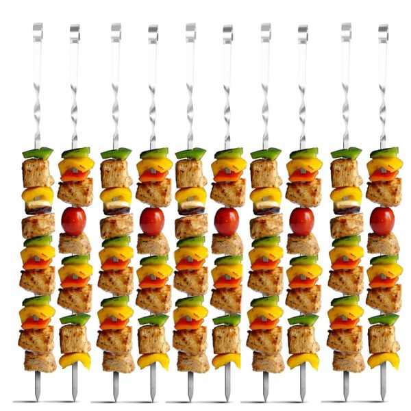 6-Piece 23.6 Inch Heavy-Duty BBQ Skewers — product image 5