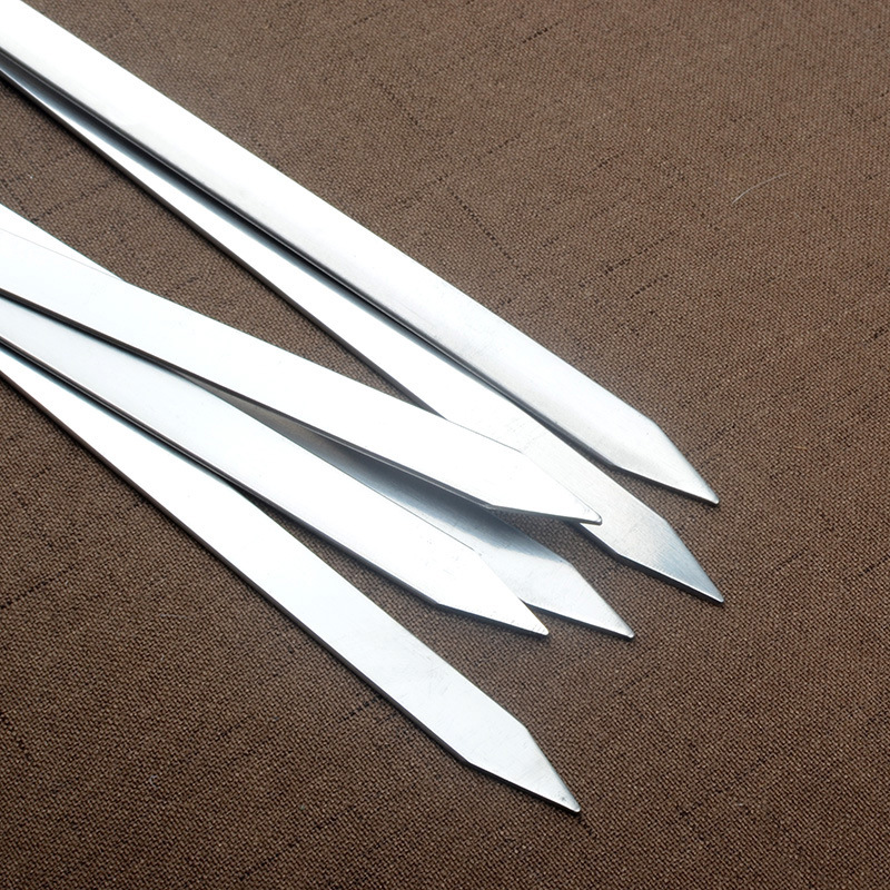 6-Piece 23.6 Inch Heavy-Duty BBQ Skewers — product detail 2 | YinHao Houseware