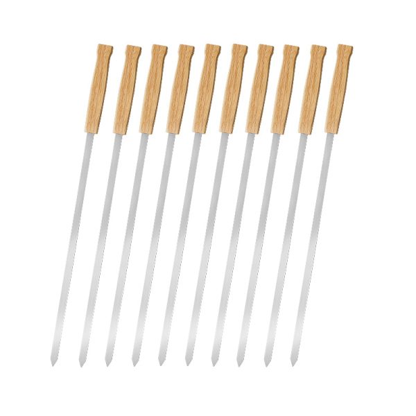 8-Piece BBQ Skewers with Wooden Handles — product image 5