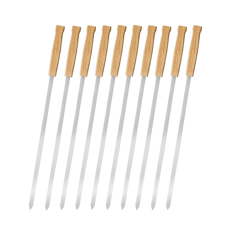 8-Piece BBQ Skewers with Wooden Handles — product detail 5 | YinHao Houseware