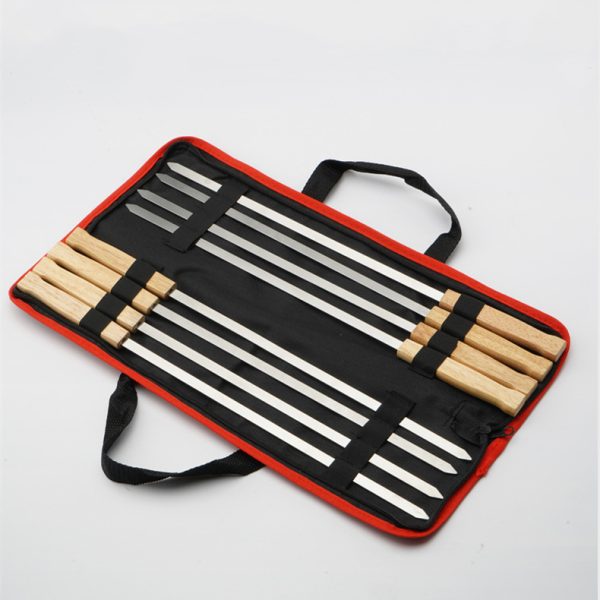 8-Piece BBQ Skewers with Wooden Handles — product image 6