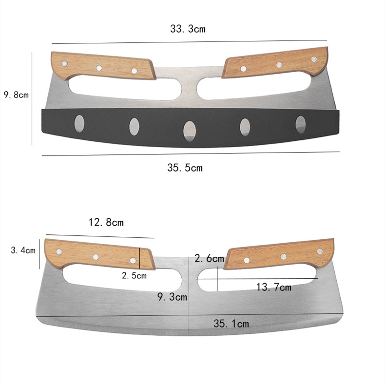 14 Inch Pizza Cutter — product detail 2 | YinHao Houseware