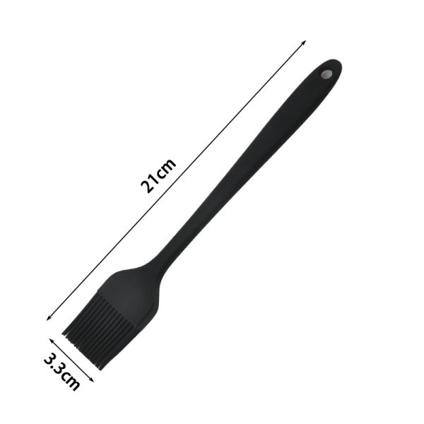 2-Piece 8 Inch Heat-Resistant Basting Brushes with Silicone Handles — product image 2