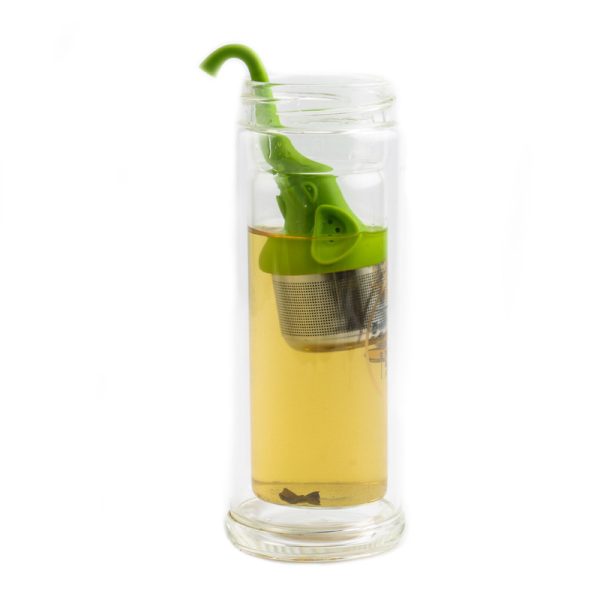 Tea Infuser with Silicone Handles for Loose Leaf Tea — product image 3