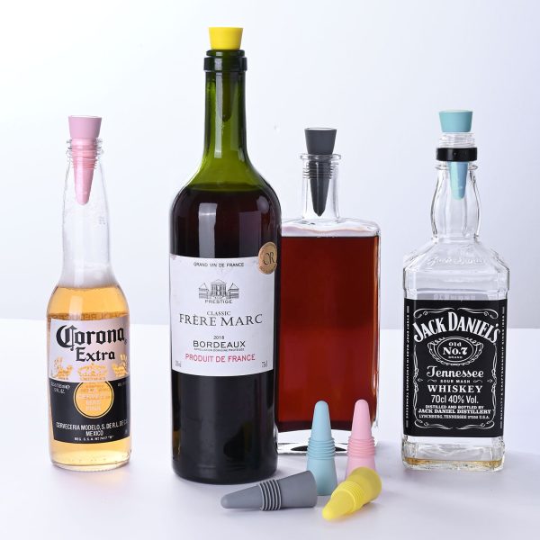 Bottle Stopper with Silicone Handles — product image 5