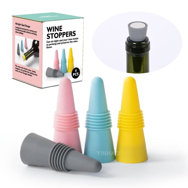 Bottle Stopper with Silicone Handles — product image 6