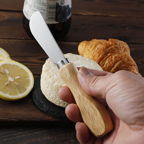 Cheese Knife with Wooden Handles — product image 2