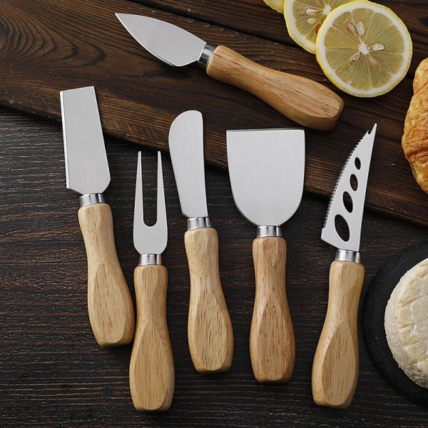 Cheese Knife with Wooden Handles — product image 3