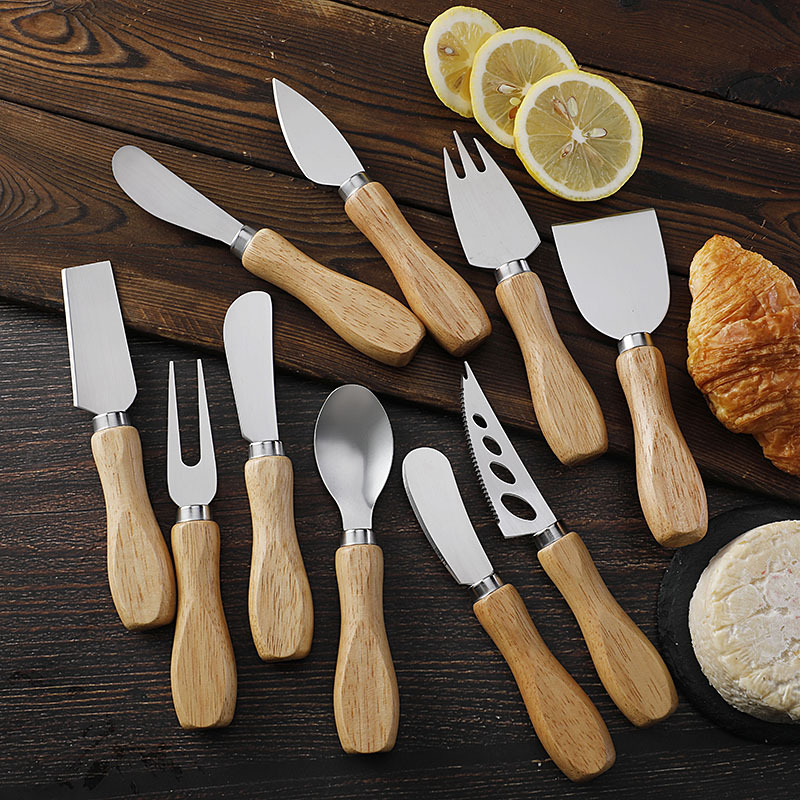 Stainless Steel Blade Wooden Handle Butter Knife 3.jpg