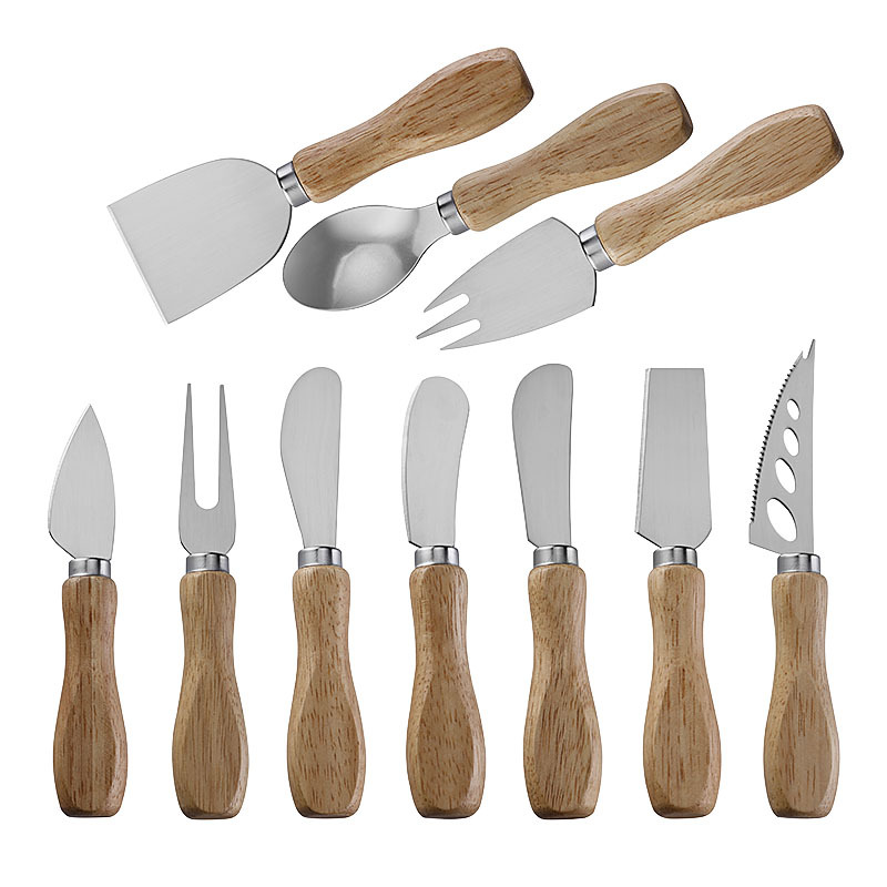 Stainless Steel Blade Wooden Handle Butter Knife 4.jpg