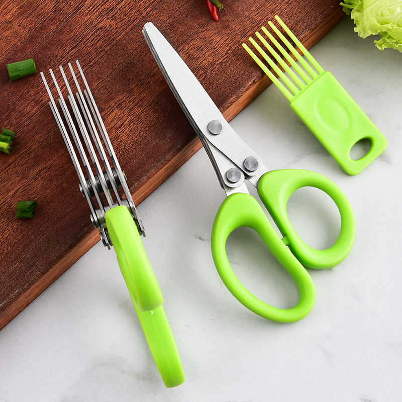 Stainless Steel Kitchen Scissors Multi Function 3 4.jpg