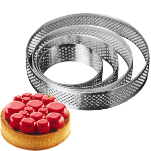 Stainless Steel Mousse Ring Tart Ring Nonstick.png