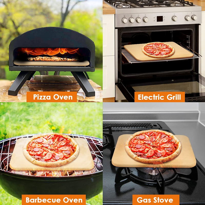 Thermal Shock Resistant Rectangle Pizza Oven Stone 3.jpg