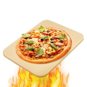 Thermal Shock Resistant Rectangle Pizza Oven Stone.jpg