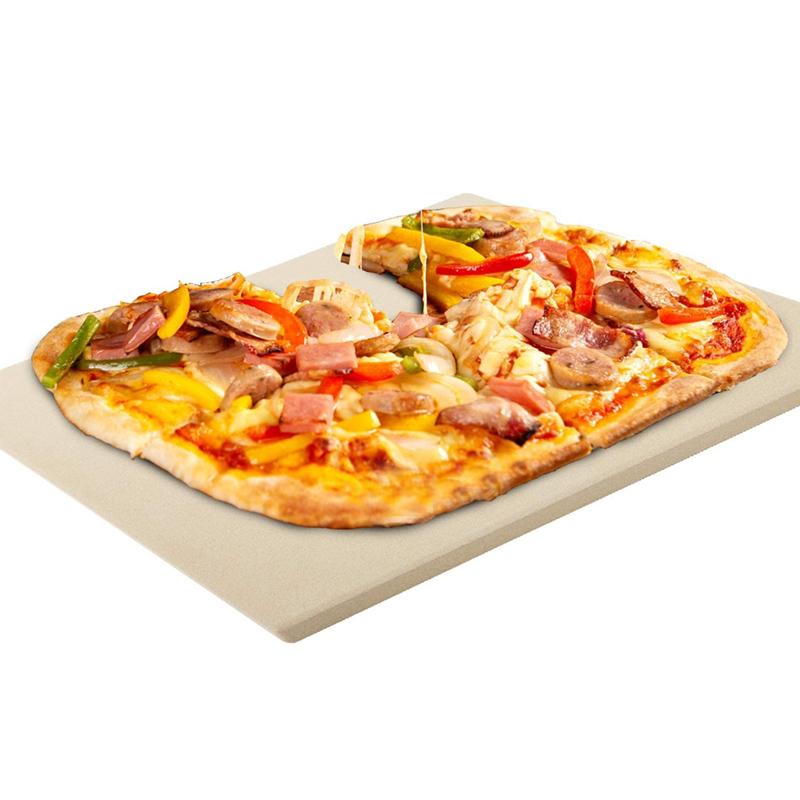 Thermal Shock Resistant Rectangle Pizza Oven Stone 4.jpg