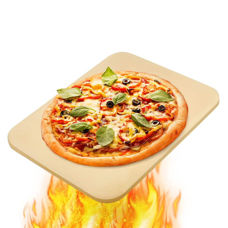Thermal Shock Resistant Rectangle Pizza Oven Stone.jpg