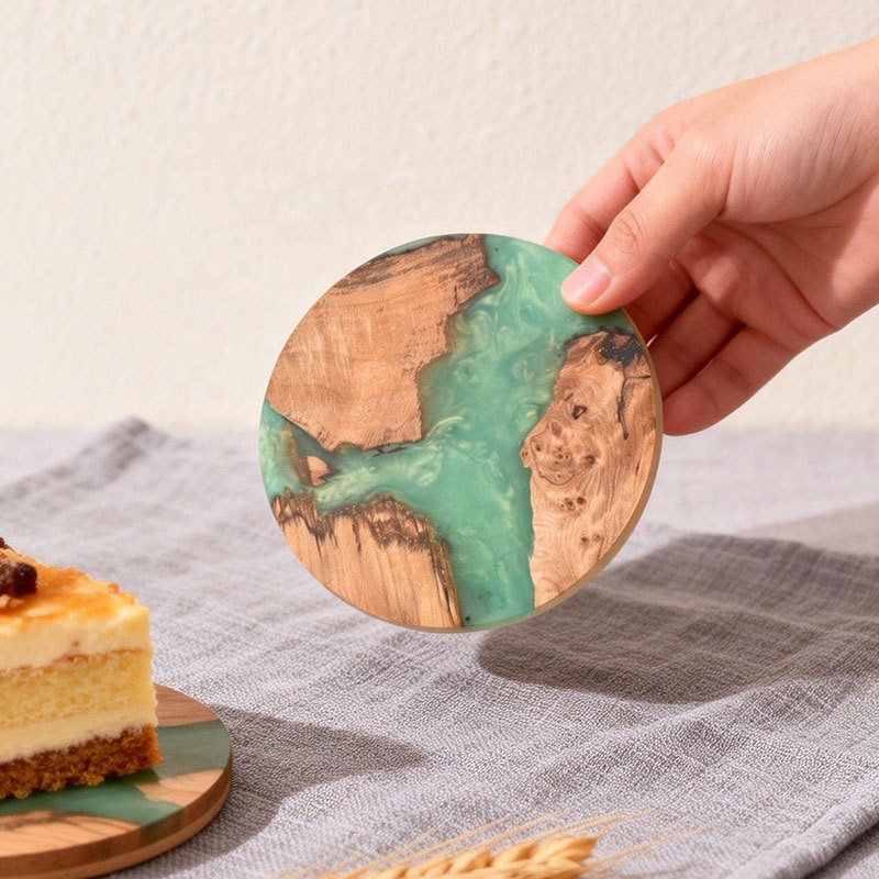 River-Pattern Coaster — product detail 3 | YinHao Houseware
