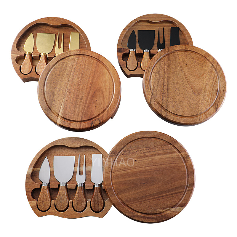 Round Cheese Board Set — product detail 6 | YinHao Houseware