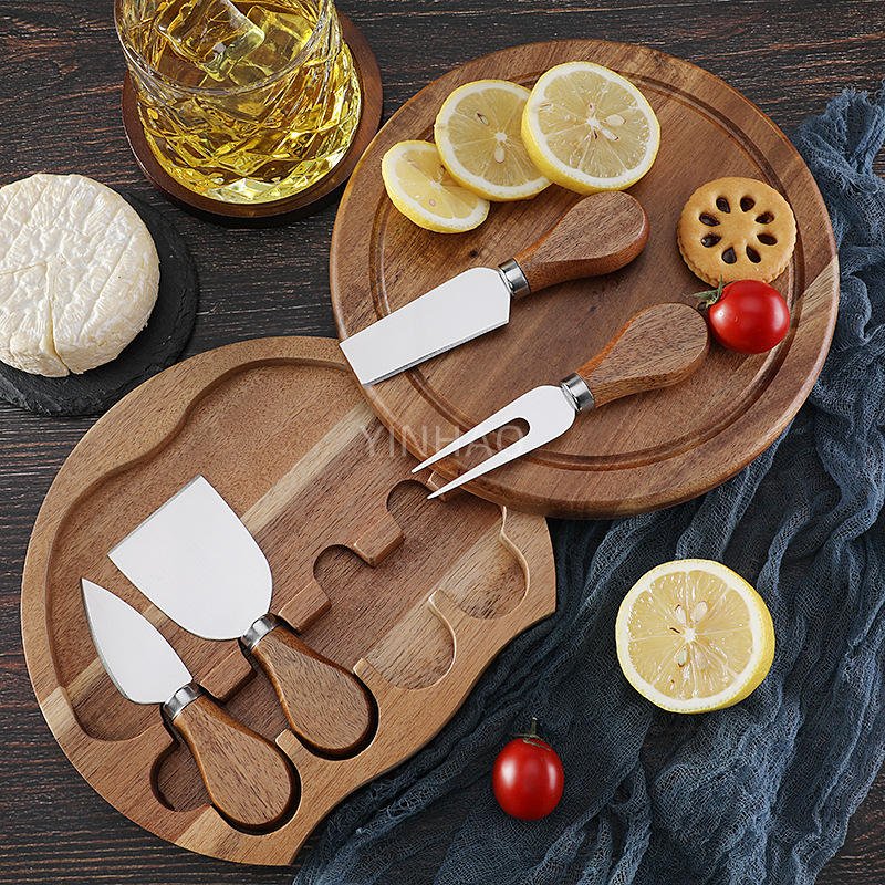 Round Cheese Board Set | YinHao Houseware