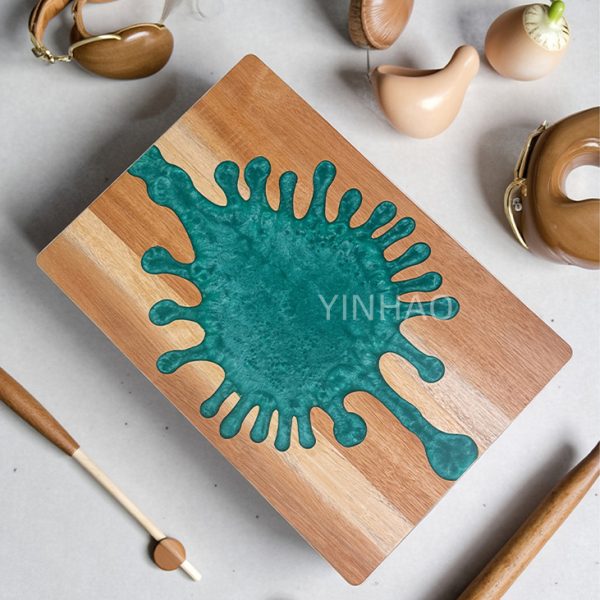 Acacia Wood Cutting Board for Meat and Bread Prep — product image 6