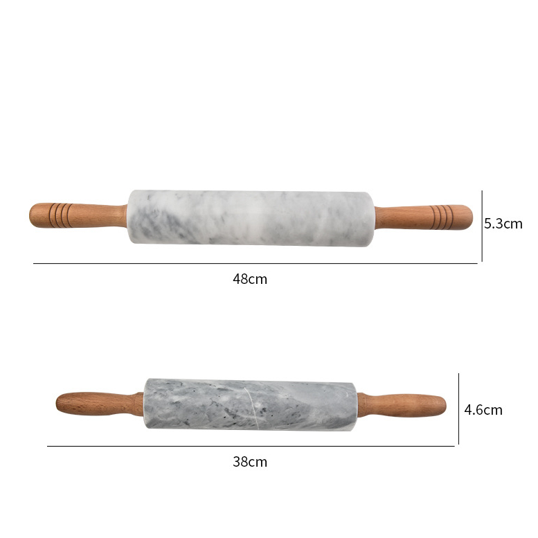 Rolling Pin with Wooden Handles — product detail 2 | YinHao Houseware