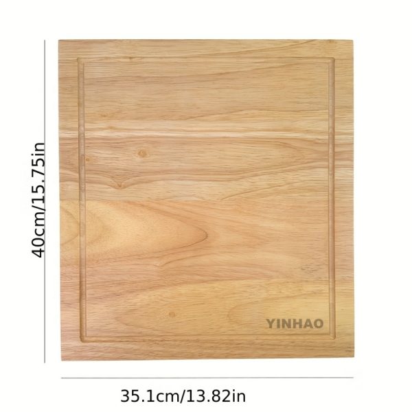 Cutting Board for Home Kitchen with Juice Groove — product image 3