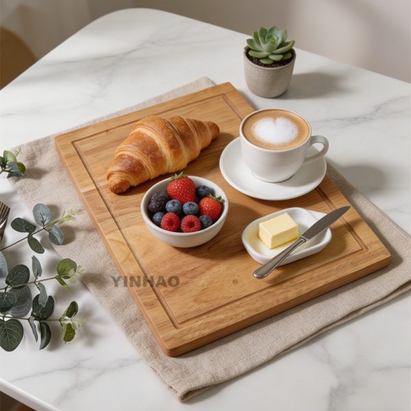 Cutting Board for Home Kitchen with Juice Groove — product image 6