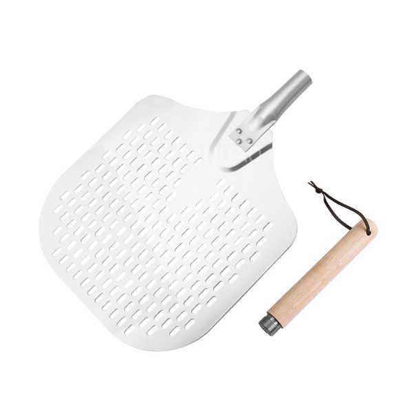 12x14 Inch Pizza Peel with Detachable Wooden Handle — product image 1