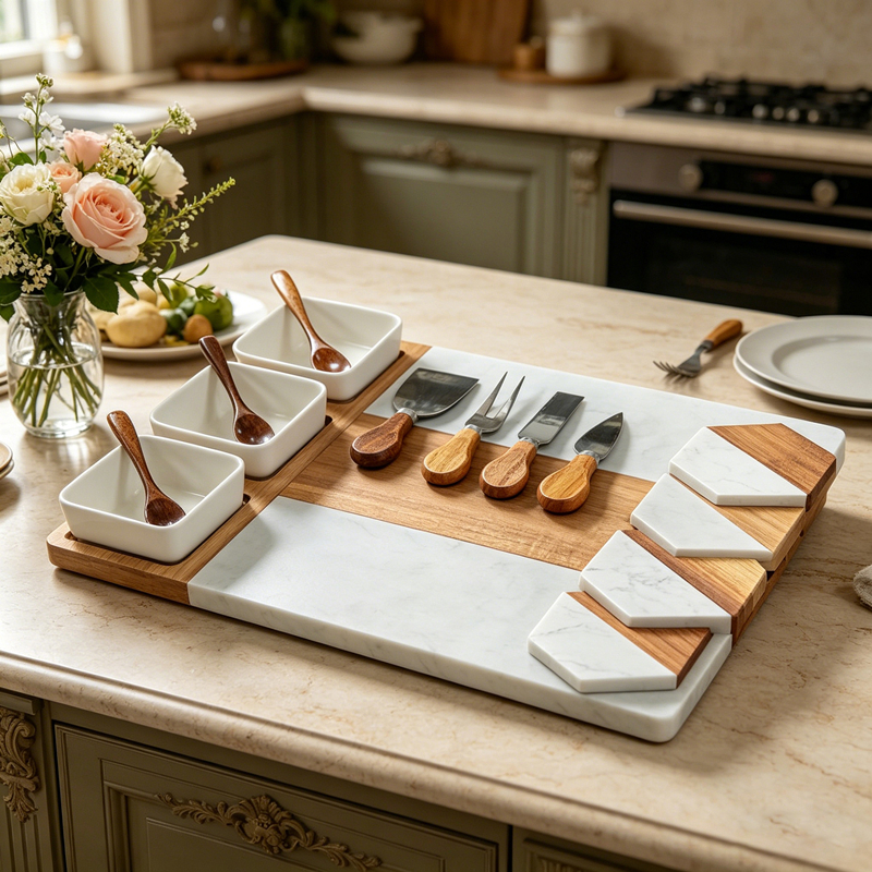 15-Piece Cutting Board Set for Gifting — product detail 6 | YinHao Houseware