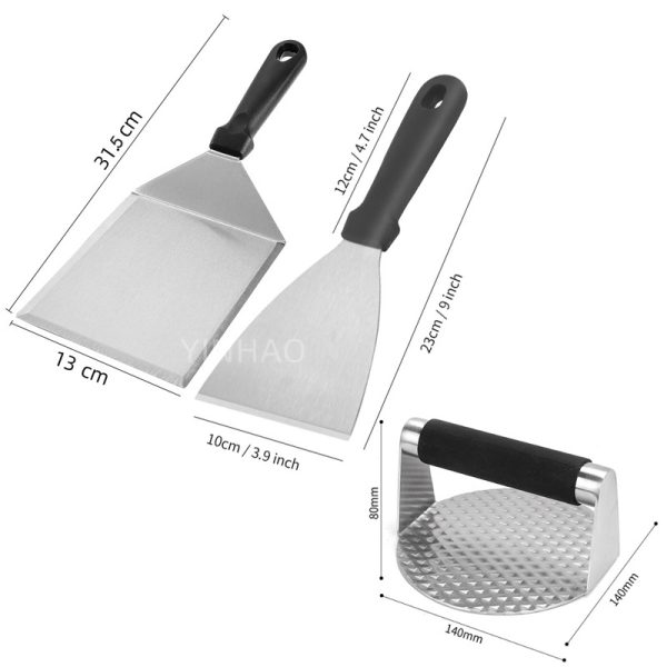 3-Piece Burger Presses for Gifting — product image 3