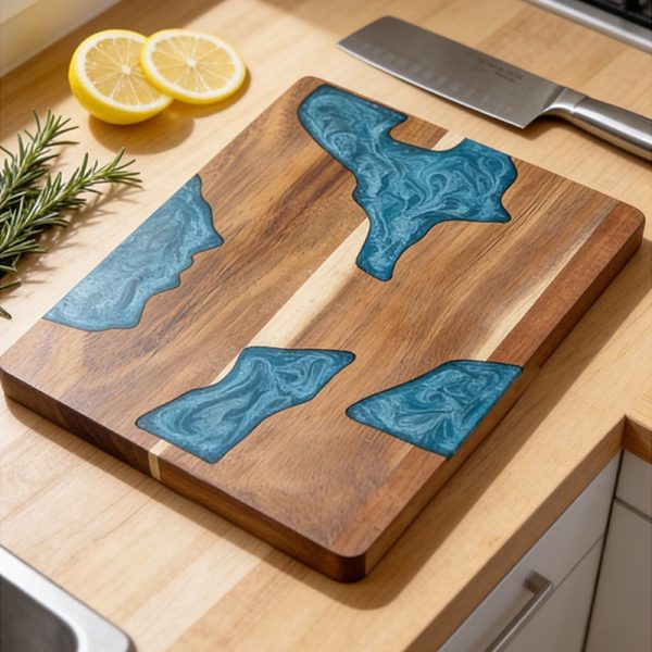 Resin Art Charcuterie Board — product image 2