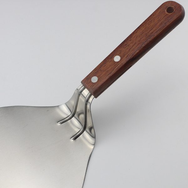 Pizza Peel with Wooden Handle for Home Pizza Ovens — product image 5
