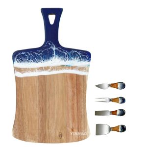 14x8 Inch Cheese Board Set for Gifting | YinHao Houseware