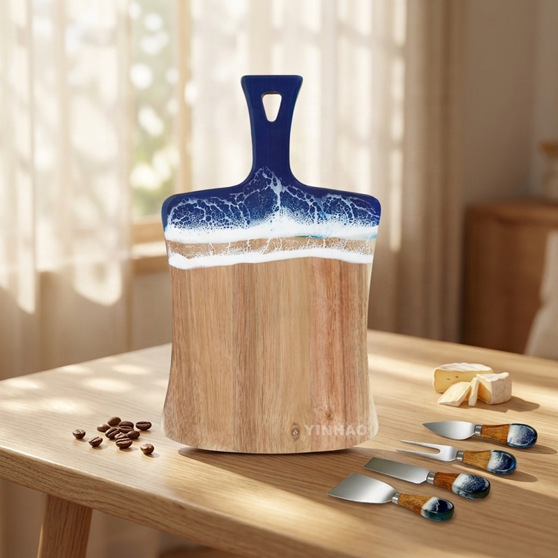 14x8 Inch Cheese Board Set for Gifting — product detail 6 | YinHao Houseware