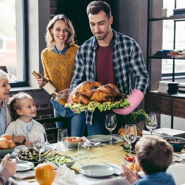 Heat-Resistant Oven Mitt with Heat-Proof Mitt — product image 5