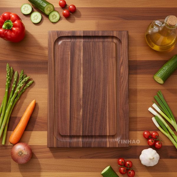 Acacia Wood 11.8x7.88 Inch Cutting Board — product image 5