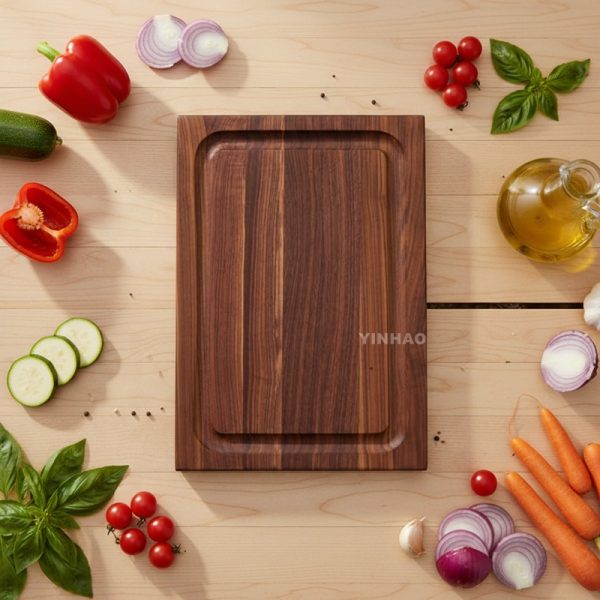 Acacia Wood 11.8x7.88 Inch Cutting Board — product image 3