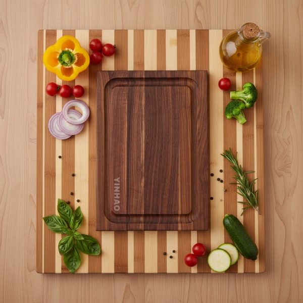 Acacia Wood 11.8x7.88 Inch Cutting Board — product image 4