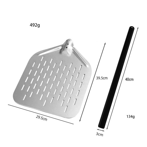 12 Inch Pizza Peel with Detachable Handle — product image 2