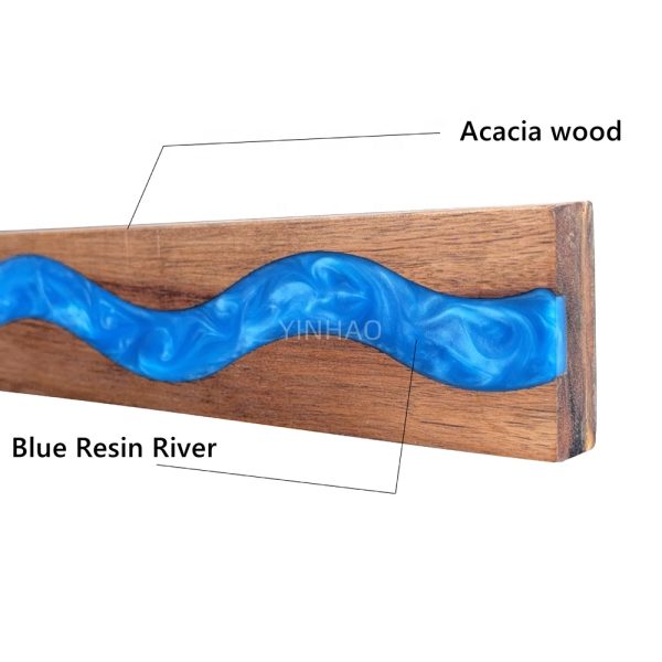 Cheese Knife Set with Resin & Wood Handles — product image 3