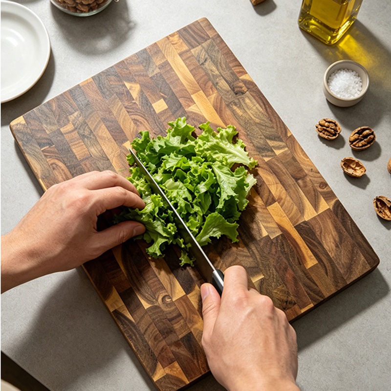 Acacia Wood Cutting Board for Cheese Platters — product detail 6 | YinHao Houseware